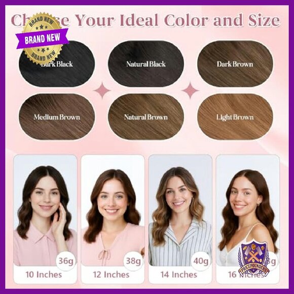 Real Human Hair Topper 10\